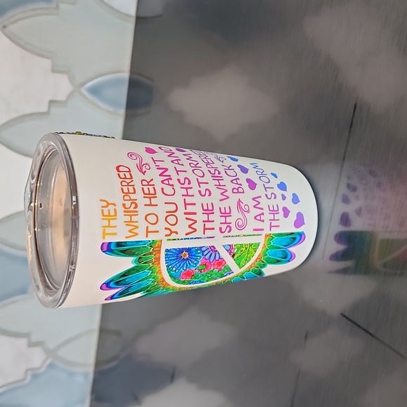 Miir custom beaded tumbler with storm quote 12 oz  nwot E3 - Picture 1 of 6